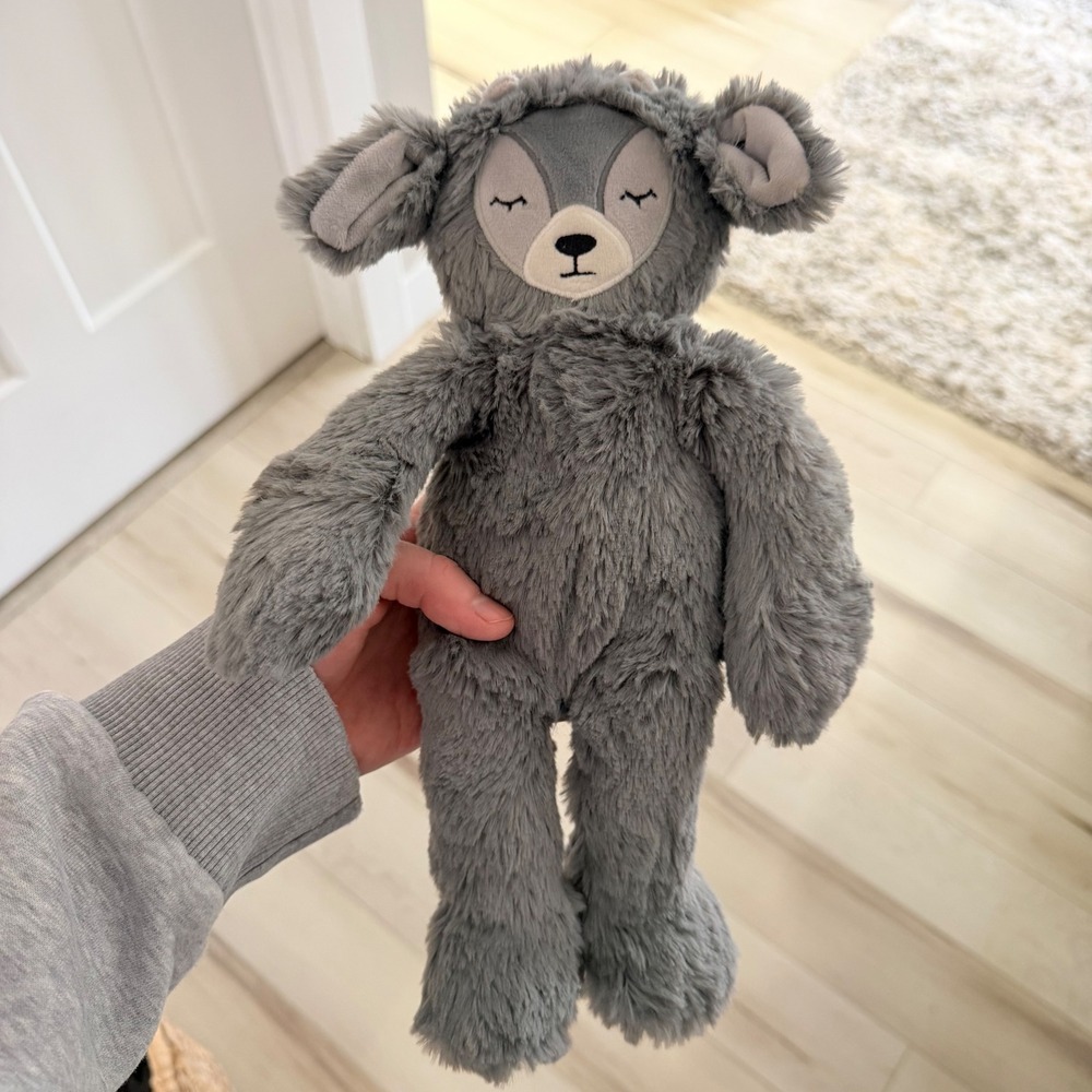 Slumberkins Ibex Goat Kin Plush Stuffed Animal Grey Emotional Courage Toy